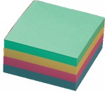 Samolepljivi blokčići 75x75 pastel, KOCKA 1/400 Info Notes 