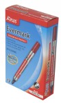 Permanent marker Evermark PY237800 obli vrh 2,5 mm A Plus crvena