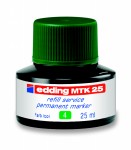 Refil za permanent markere E-MTK 25, 25ml Edding zelena