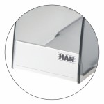 Klip za označavanje uspravnih držača serije TWIN Han 