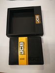 Novčanik muški kožni u kutiji sa RFID zaštitom JCBNC51 115x90x20  crna