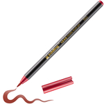 Brush flomasteri E-1340, 1-6 mm metalik Edding crvena