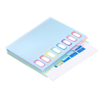 PVC Organiser sa 8 pregrada i gumicom Rainbow Pastel Viquel sortirano