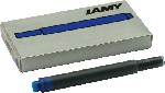 Ulošci za naliv pero T10 1/5 Lamy crna