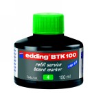 Refil za marker za belu tablu BTK 100, 100ml Edding zelena