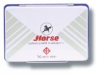 Horse original jastuče za pečate metalno H-02, 70x110 mm Horse crna