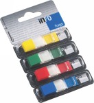 Page marker INFO FLAGS 4x12,5x43 mm, 4x36l transparent +4 boje Info Notes sortirano