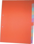 Pregradni karton u boji A4 180gr, 1/12, O+CO
