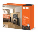 Zglobni zidni nosač za LCD/LED MT105, 10-32" (25-81cm) Acme crna