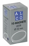 Magneti za belu tablu 32mm, okrugli Alco sortirano