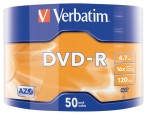 DVD-R Verbatim 16x 1/50 celofan 