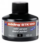 Refil za marker za belu tablu BTK 100, 100ml Edding crna