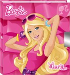Dnevnik sa ključićem Barbie sa gliterom 135x135 mm StarPak