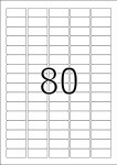 Etikete &quot;Power&quot;,  35,6x16,9 A4 1/25 Herma 