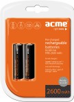 Baterije ACME punjive R06 AA NiMh 2600 mAh pak 1/2 Acme