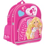 Ranac školski sa ojačanjem Barbie 38x30x17 cm StarPak roze