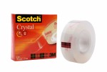 Lepljiva traka Scotch Crystal 600, 19mm x 33m 