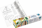 Samolepljivi baner-bojanka reljefna, 30 cm x 4m Info Notes