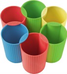 Čaše za olovke "LOOP i-colours" Han žuta