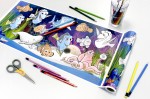 Samolepljivi baner-bojanka u rolni DORY, 30 cm x 4,2m Info Notes