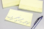 Samolepljivi blokčić žuti 125x75 sa motivom "Mandala" Info Notes