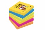 Post-it Super Sticky 76 x 76 mm, RIO, 90L, 6-pack 3M 