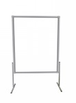 Tabla za informisanje obostrana bela magnetna, 150x120cm, Prestige Memoboards