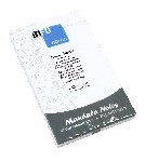Samolepljivi blokčić beli 125x75 sa motivom "Mandala" Info Notes