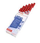 Marker za staklo CHALK MARKER E-4085 1-2mm standard Edding crvena