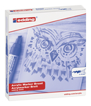 Akrilni marker E-5000 broad 5-10mm kosi vrh Edding nežno roze