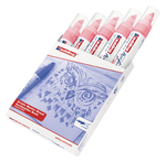 Akrilni marker E-5000 broad 5-10mm kosi vrh Edding nežno roze