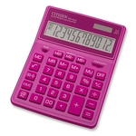 Stoni kalkulator CITIZEN SDC-444 color, 12 cifara Citizen roze