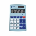 Džepni kalkulator MAUL M 8, 8 cifara svetlo plava