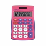 Stoni kalkulator MAUL MJ 450 junior, 8 cifara roze