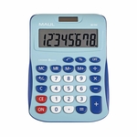 Stoni kalkulator MAUL MJ 550 junior, 8 cifara svetlo plava