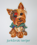 Puzzle Jorkiširski terijer 1/130+ Jarilo 