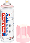 Permanent sprej E-5200 mat, 200 ml Edding pastelno roze