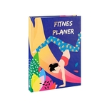 FITNES PLANER yoga tamno plava