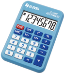 Kalkulator Eleven LC-110N, kolor, 8 cifara  plava