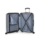Kofer srednji 46x66x25 cm ABS 65,6l-3,3 kg Jet Gabol srebrna