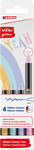 Flomasteri E-1200 1-3mm glitter , set 1/4 pastelne boje Edding sortirano