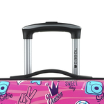 Kofer mali (kabinski) 40x55x20 cm  ABS+PC  37,4l-2,8 kg Sticker Gabol roze
