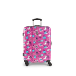 Kofer srednji 46x66x25 cm  ABS+PC  62,3l-3,6 kg Sticker Gabol roze