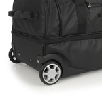 Torba putna sa točkićima 2 odeljka 55x32x29 cm 51l/2,2 kg Canada Gabol crna