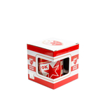 ŠOLJA FK CRVENA ZVEZDA 3 logo iza pruge 