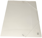 Fascikla PVC sa gumicom A4, 320x246x10mm, providna O+CO transparent