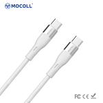 Kabl za brzo punjenje do 60W C-C, 1m Mocoll bela