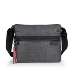 Torba na rame ženska 30x24x11 cm Shani Gabol siva