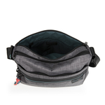 Torba na rame ženska 30x24x11 cm Shani Gabol siva