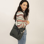 Torba na rame ženska 35x29x12 cm Mina Gabol zelena